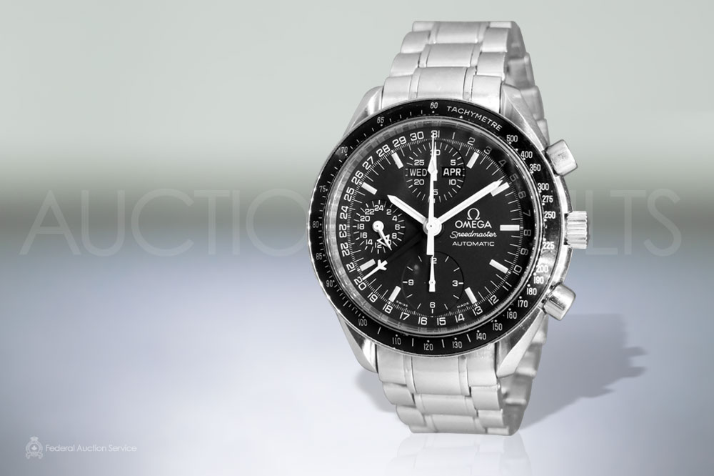 Men's Stainless Steel Omega 'Speedmaster' Automatic Chronograph sold for $1,900
