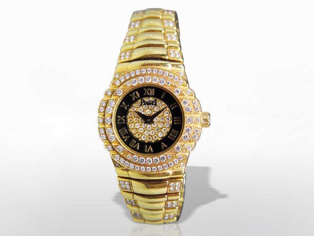 Lady’s 18k Yellow Gold Piaget "Tanagra" Quartz Wristwatch