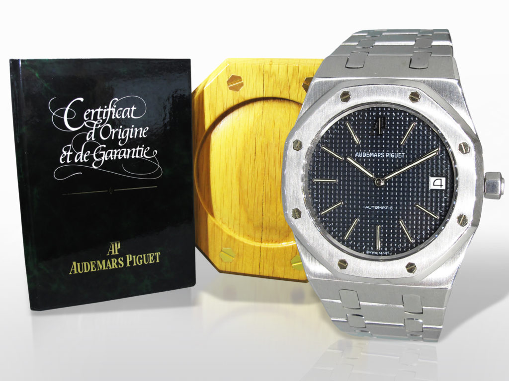 Men's Stainless Steel/White Gold Audemars-Piguet Royal Oak Jubilee Automatic Wristwatch. Limited Edition