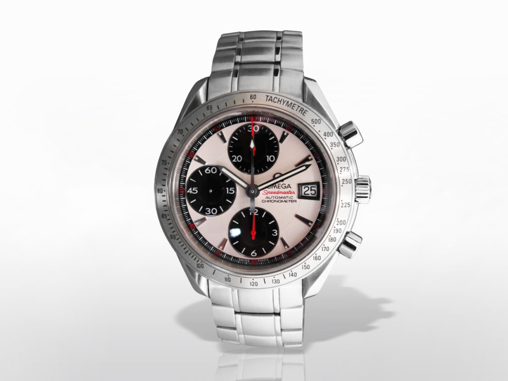 Men's Stainless Steel Omega "Speedmaster" Chronograph